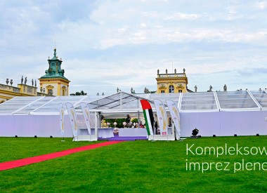 Wynajem hal namiotowych oraz kompleksowa obsługa imprez plenerowych